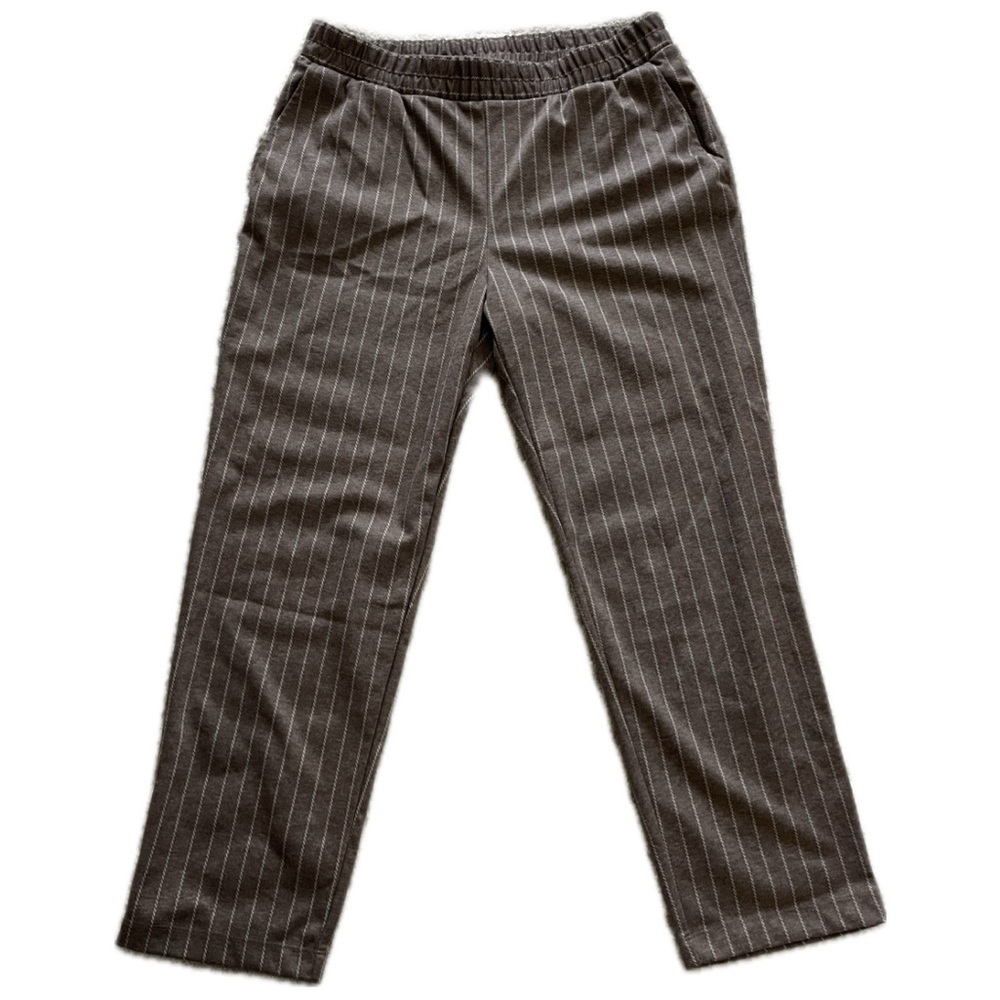 Women’s Striped Brown Pants